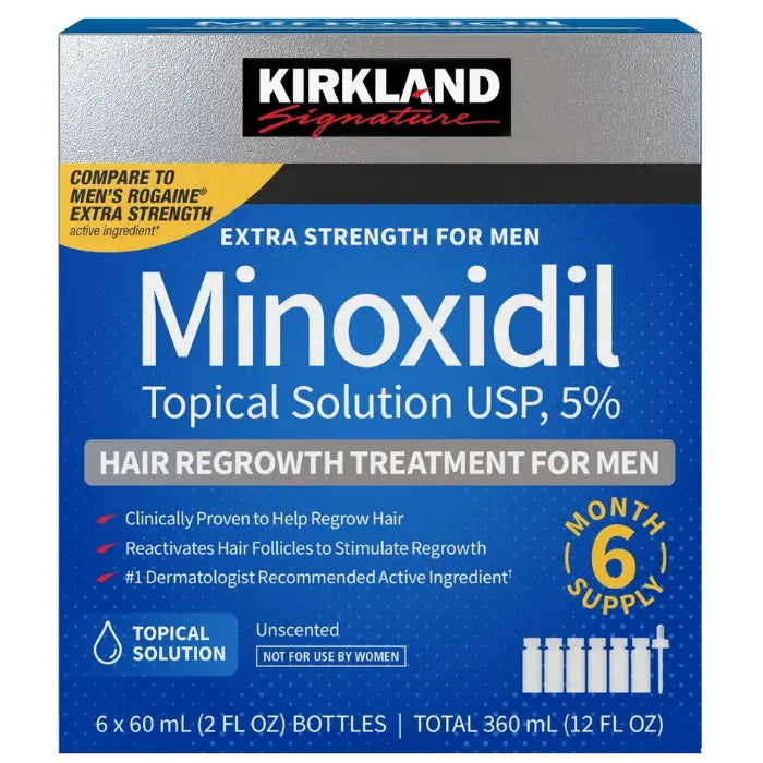 Kirkland Minoxidil 5% (1 to 36 Months) Supply